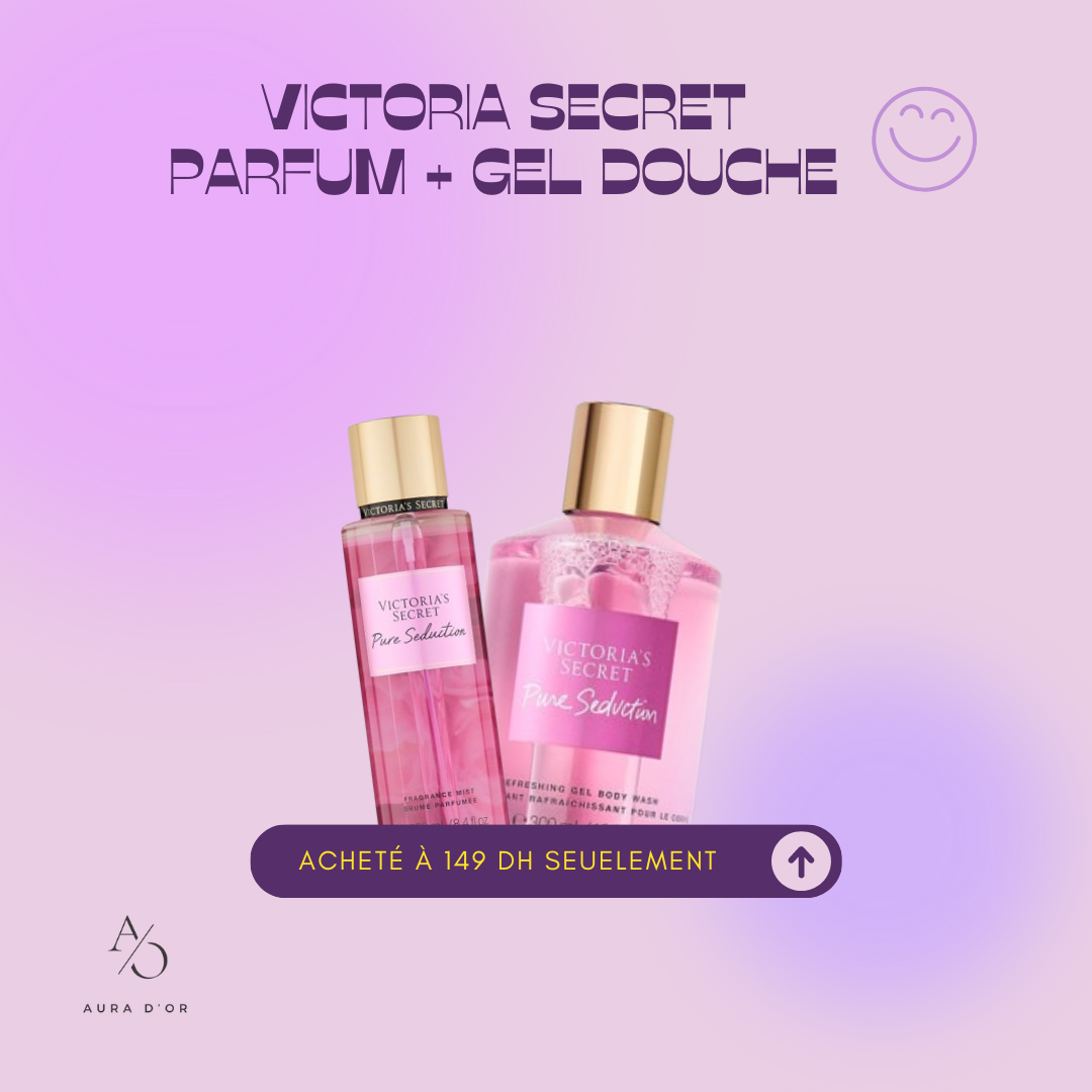 Victoria Secret Pack ( Parfum + Gel douche ) ghir b 149 dh