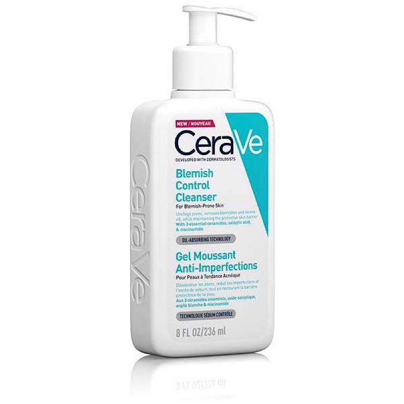 Cerave Blemish Control Cleanser (Gel Moussant Anti-Imperfecions) 236ml