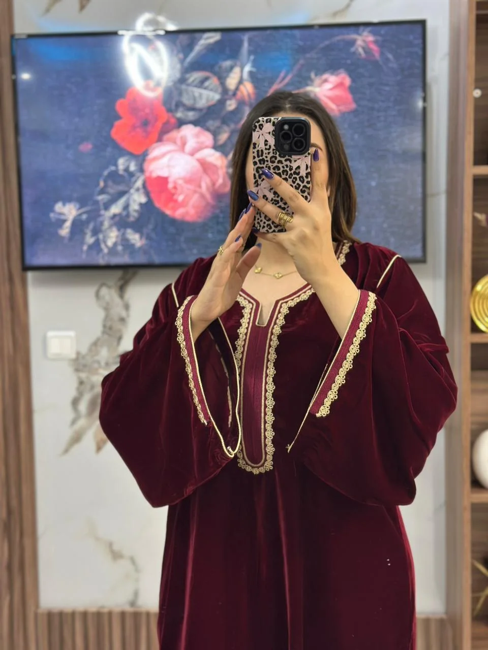 قفطان موبرة تاج