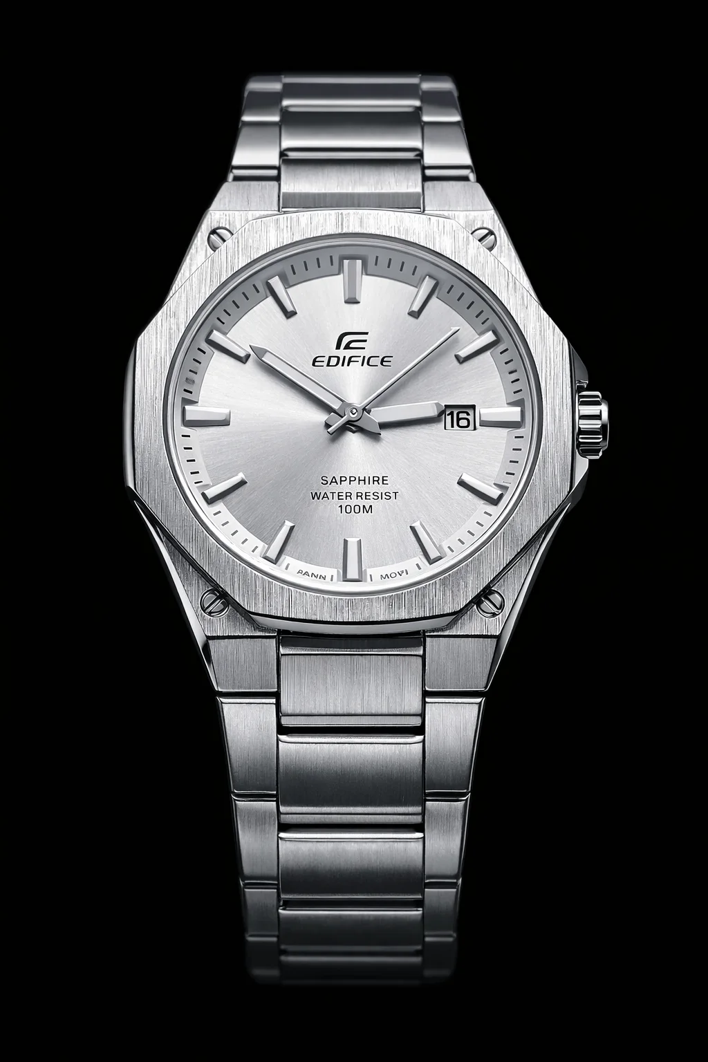 Casio Edifice – أناقة التركواز والفولاذ