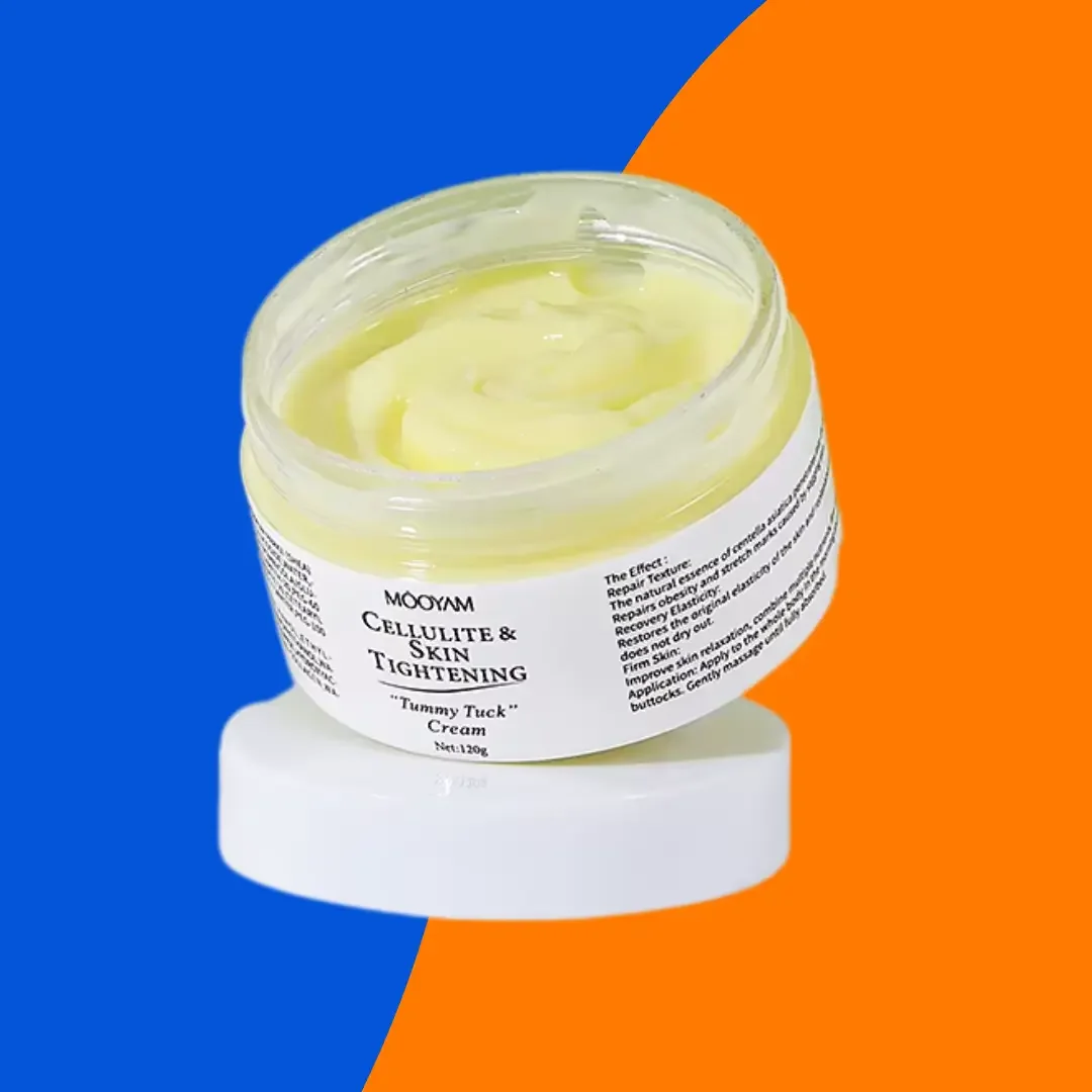 Crème Naturelle Anti-Vergetures, Raffermissante &  Anti-Cellulite