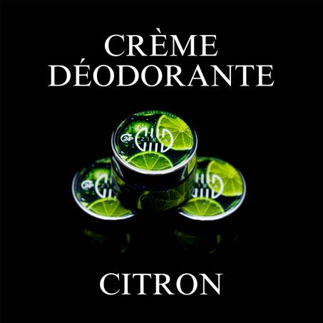 Crème Déodorante MONGTAGNE PURE PARFUM CITRON