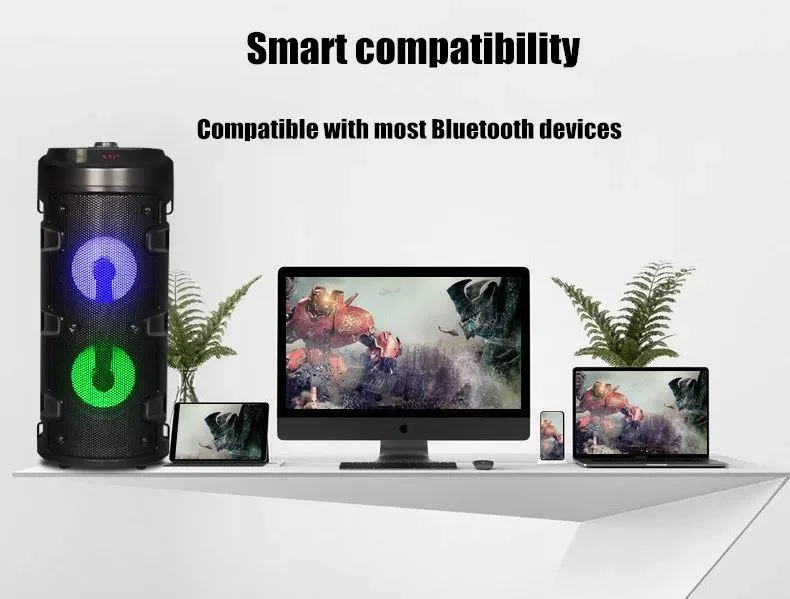 مكبر صوت محمول مزود بتقنية البلوتوت