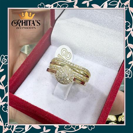 💍 طقم خواتم أنيق (قطعتان)