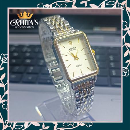 🕰️ ساعة رولكس مستطيلة