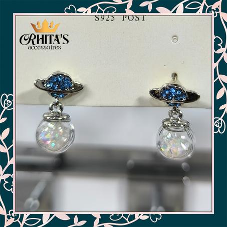 حلق على شكل كوكب