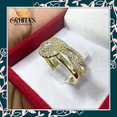  طقم خاتمين فاخر مزدوج