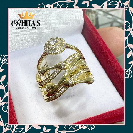  طقم خاتمين فاخر مزدوج