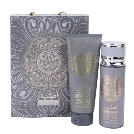 بكج قصة الإماراتي للجسم (سبلاش + لوشن) – عطر فاخر يدوم طوال اليوم!