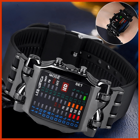 ساعة رقمية  فاخرة للرجال - لسنة 2025