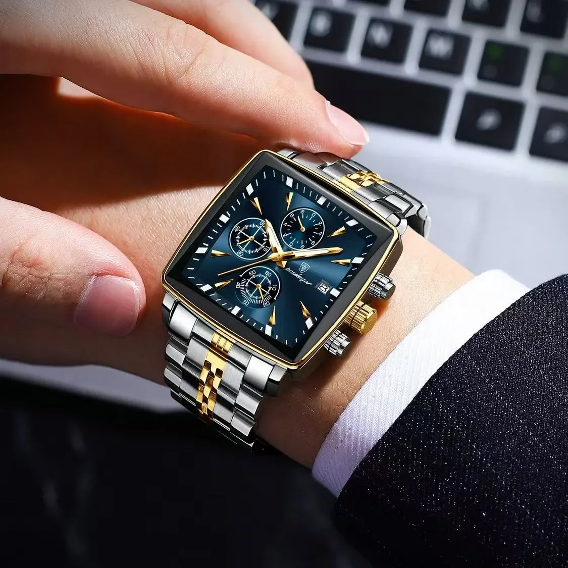 ⌚ساعة أوليمبيكوس الفخمة  تصميم يأسر القلب قبل العين