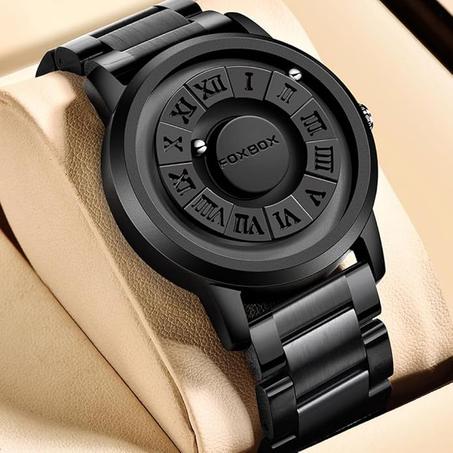 ساعة مغناطيسية تصميم مغناطيسي مبتكر يخطف الأنظار!!