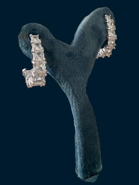 Anneaux d'oreilles Diamantés