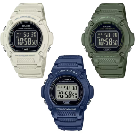 CASIO W-219HC ORIGINAL