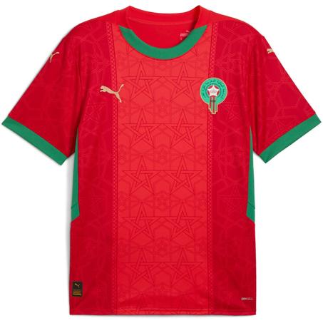 قميص EQUIPE NATIONAL MAROC 🔴🟢 25/26 باللون الأحمر