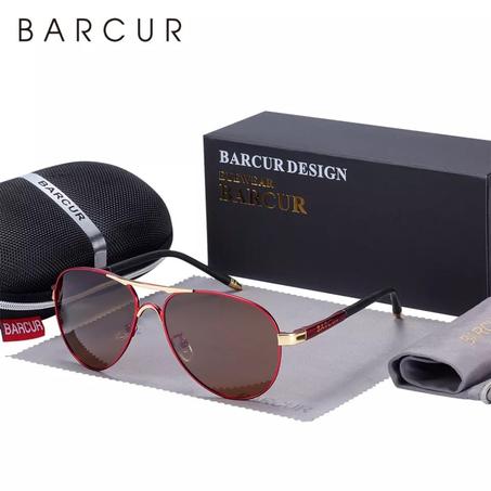 BARCUR – lunettes De Soleil pour femmes, verres dégradés, mode Oculos