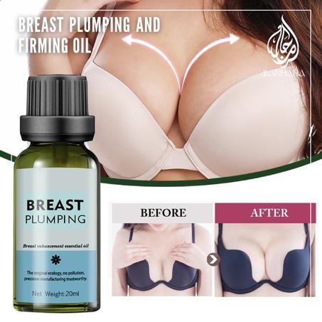 زيت تكبير وشدّ الصدر  لمظهر أنثوي طبيعي وجذاب
