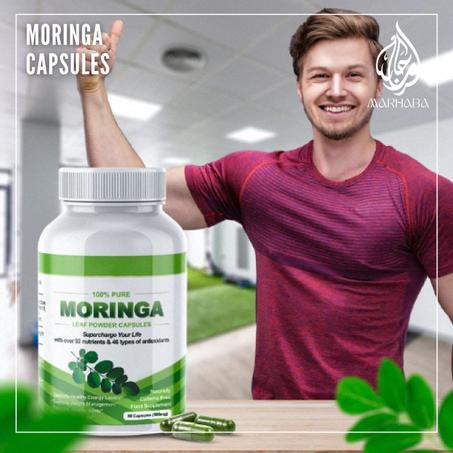 كبسولات المورينجا الطبيعية 100% نقية