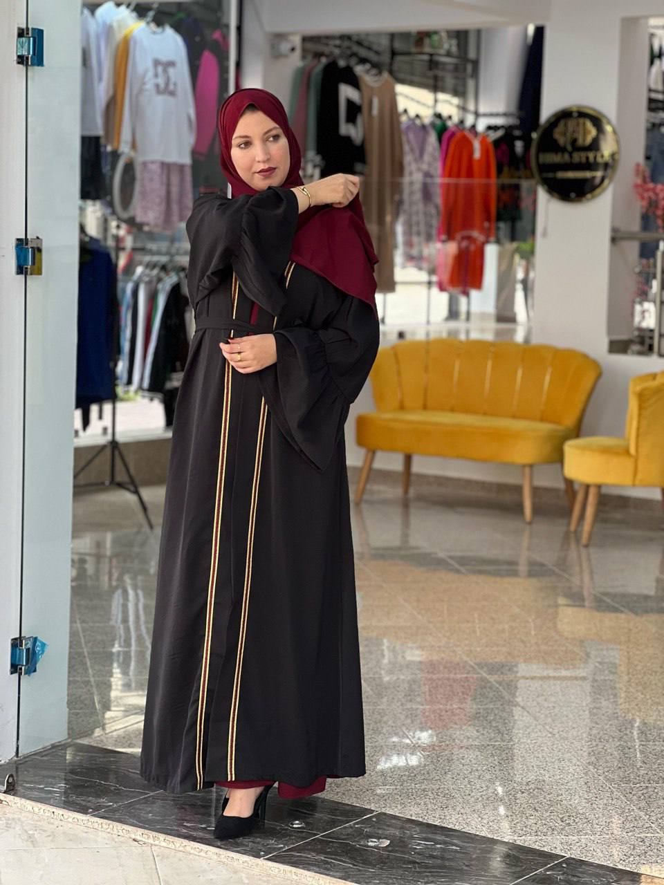 عباية بالكاب