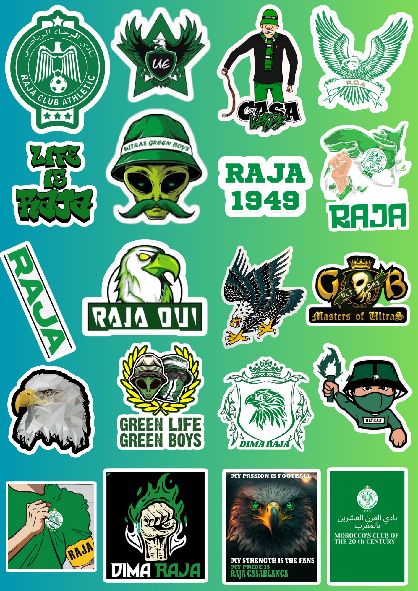 Stickers de Football : Montrez Votre Passion pour le football avec notre Collection Exclusives de Stickers, parfaits pour les Fans et les Amour