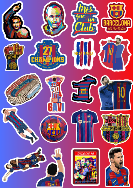 Stickers de Football : Montrez Votre Passion pour le football avec notre Collection Exclusives de Stickers, parfaits pour les Fans et les Amour