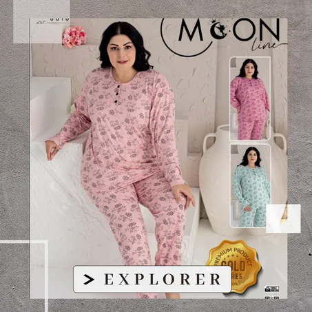 Pyjamas Manches Longues (XXL-3XL-4XL-5XL)