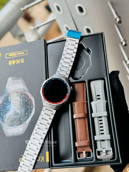 Montre connectée KALOBEE SK40 – Coffret avec 3 bracelets
