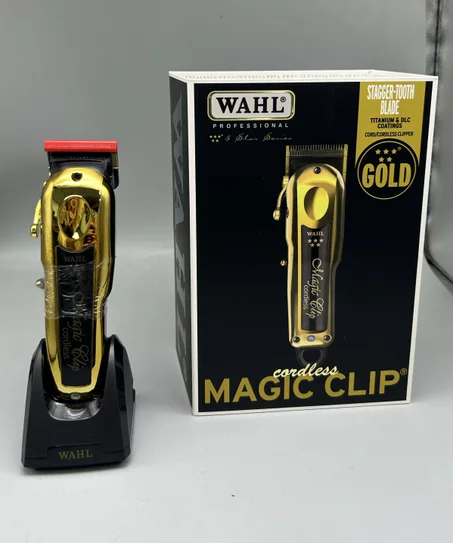 🇺🇸 Tondeuse Professionnelle Magic Clip Gold Qualité Barber Premium