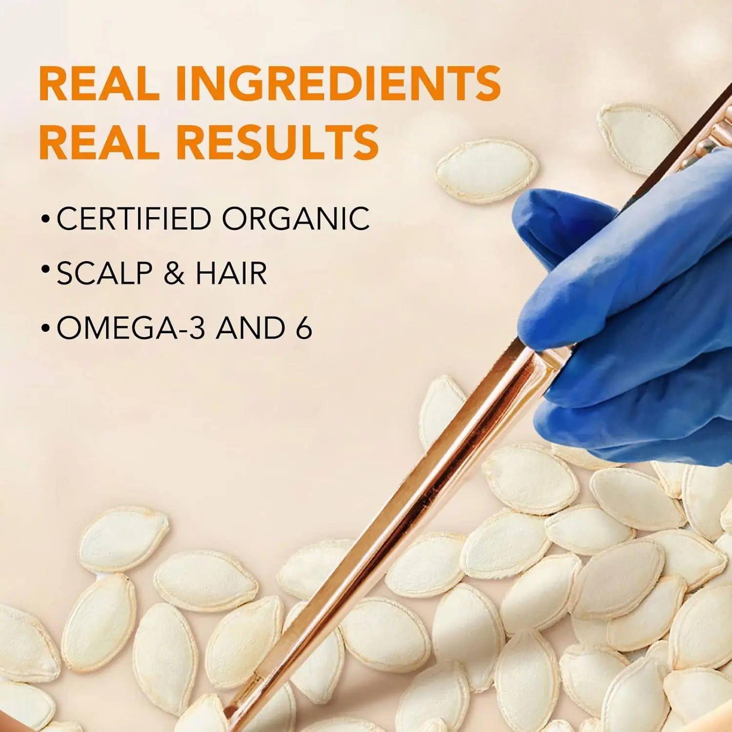 زيت بذور اليقطين لتغذية فروة الرأس وتكثيف الشعر