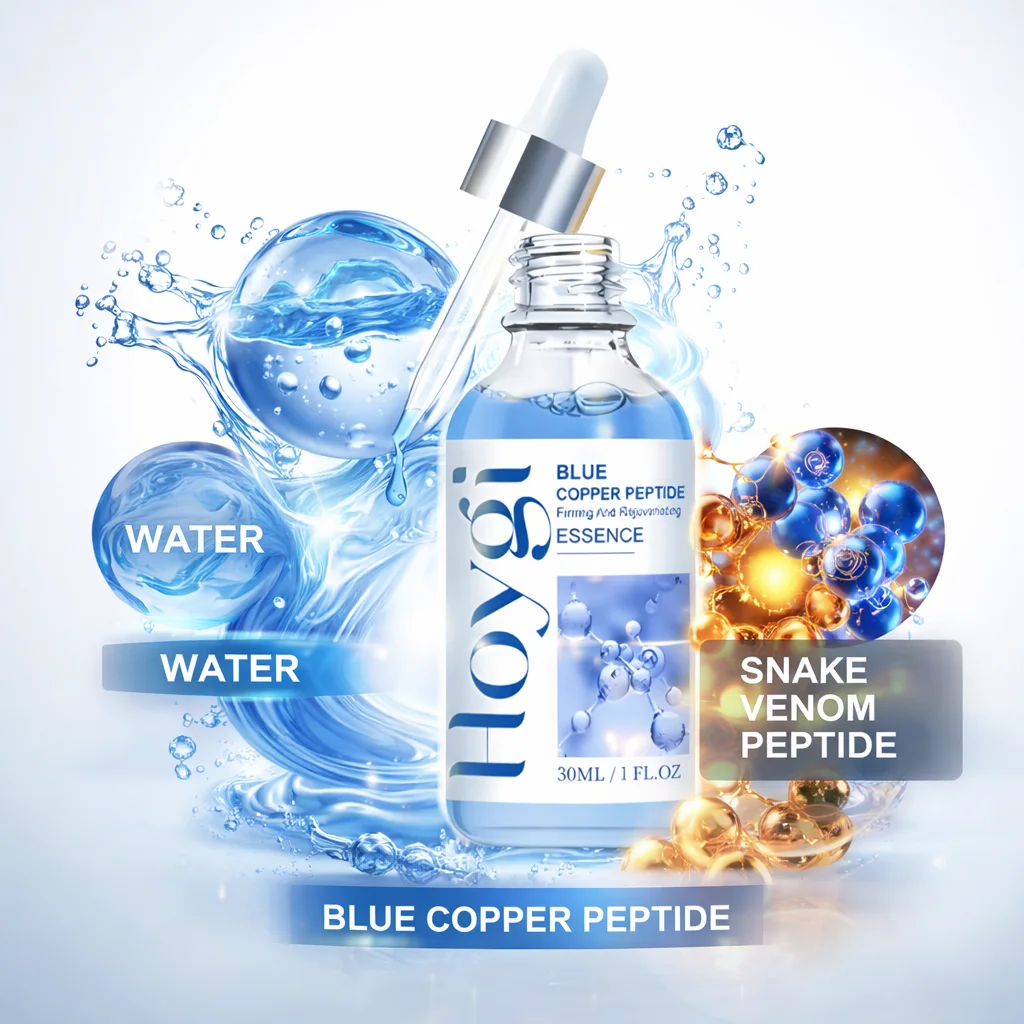 سيروم Hoygi ببتيد النحاس الأزرق — تجديد وشد البشرة