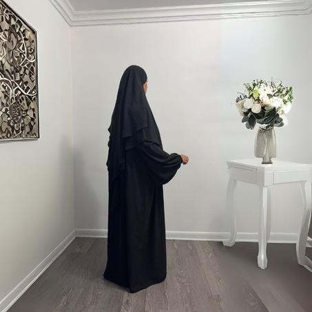 abaya and khimar set
