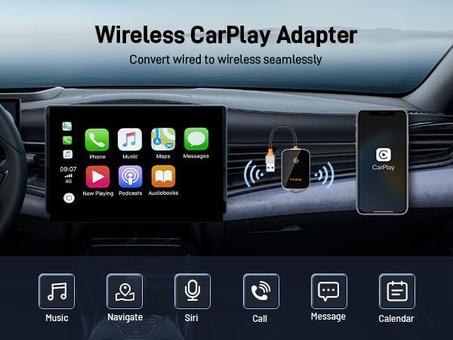 محول كاربلاي اللاسلكي الذكي: قيادة بدون كابلات