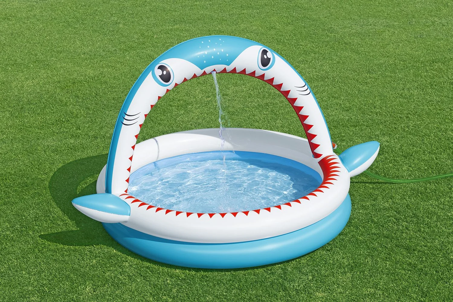 Piscine Gonflable Bébé  Sharktastic avec Brumisateur
