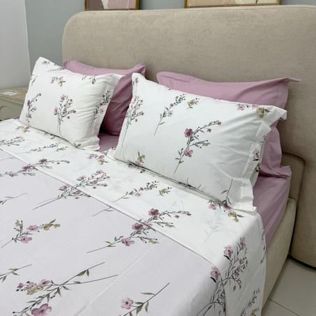 Parure de Drap  6 Pcs pour un lit 2 places