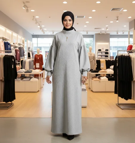 الفستان الشتوي الناعم