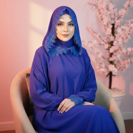 عبايات الصلاة بالدانتيل الفاخر