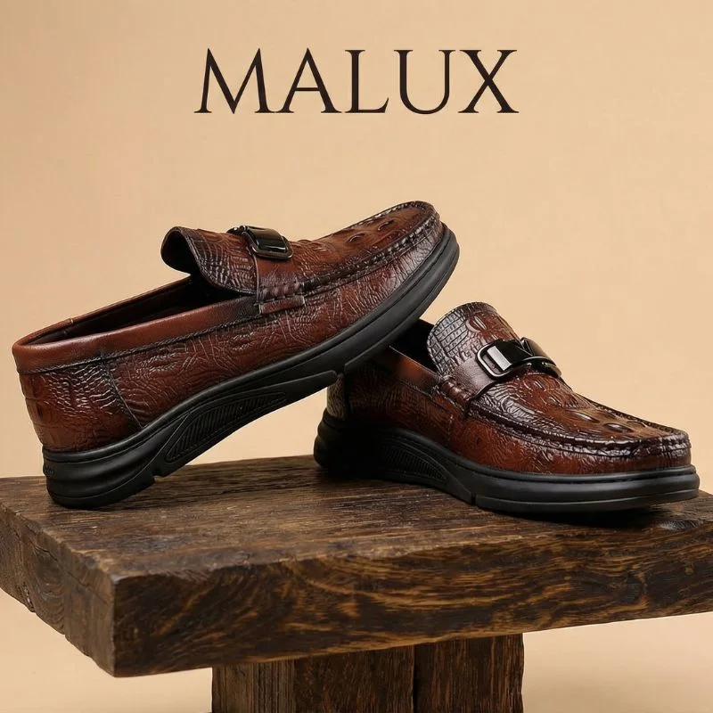 MALUX – Élégance Authentique en Cuir Naturel