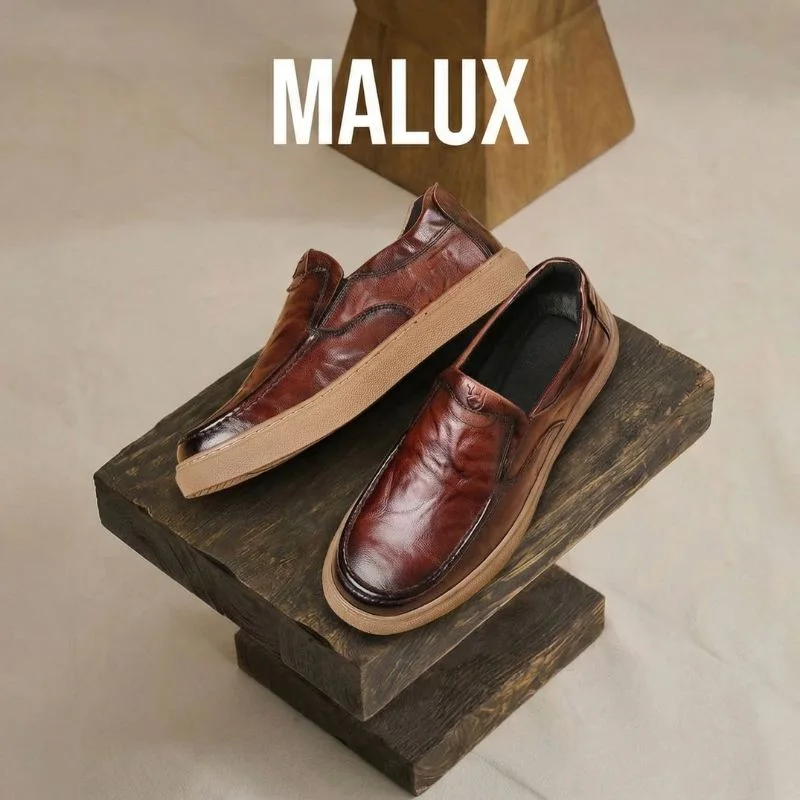 MALUX – Élégance Authentique en Cuir Naturel