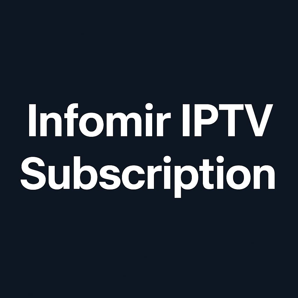 Infomir IPTV subscription