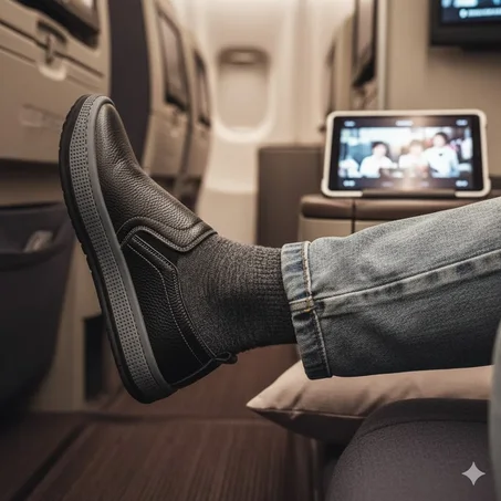 Chaussure Noire et gris Tendance 2025