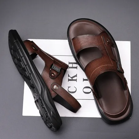 Sandales marron respirantes 2025