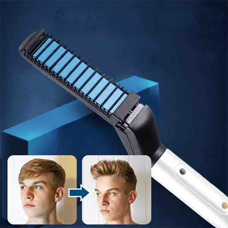 مصفف شعر الرجال واللحية سهلة