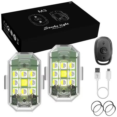 Lumière stroboscopique à LED à 7 couleurs