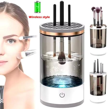 آلة تنظيف فرش المكياج الكهربائية المحمولة