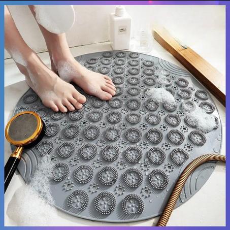 Tapis de bain en silicone
