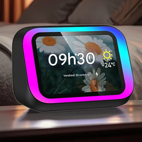 مساعد ذكي بالذكاء الاصطناعي مع شاشة لمس وصوت غامر – كل ما تحتاجه في جهاز واحد