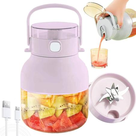 زجاجة عصارة محمولة بسعة كبيرة