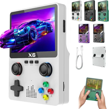 كونسول الألعاب (X6) - 15000 لعبة في جهاز واحد