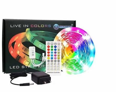 شريط إضاءة LED RGB مع تحكم لاسلكي – 5 متر