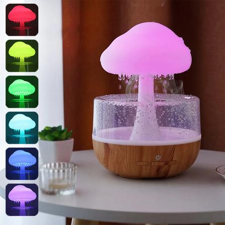 مرطب هواء سحابي قابل لإعادة الشحن – ضوء ليلي – 7 ألوان